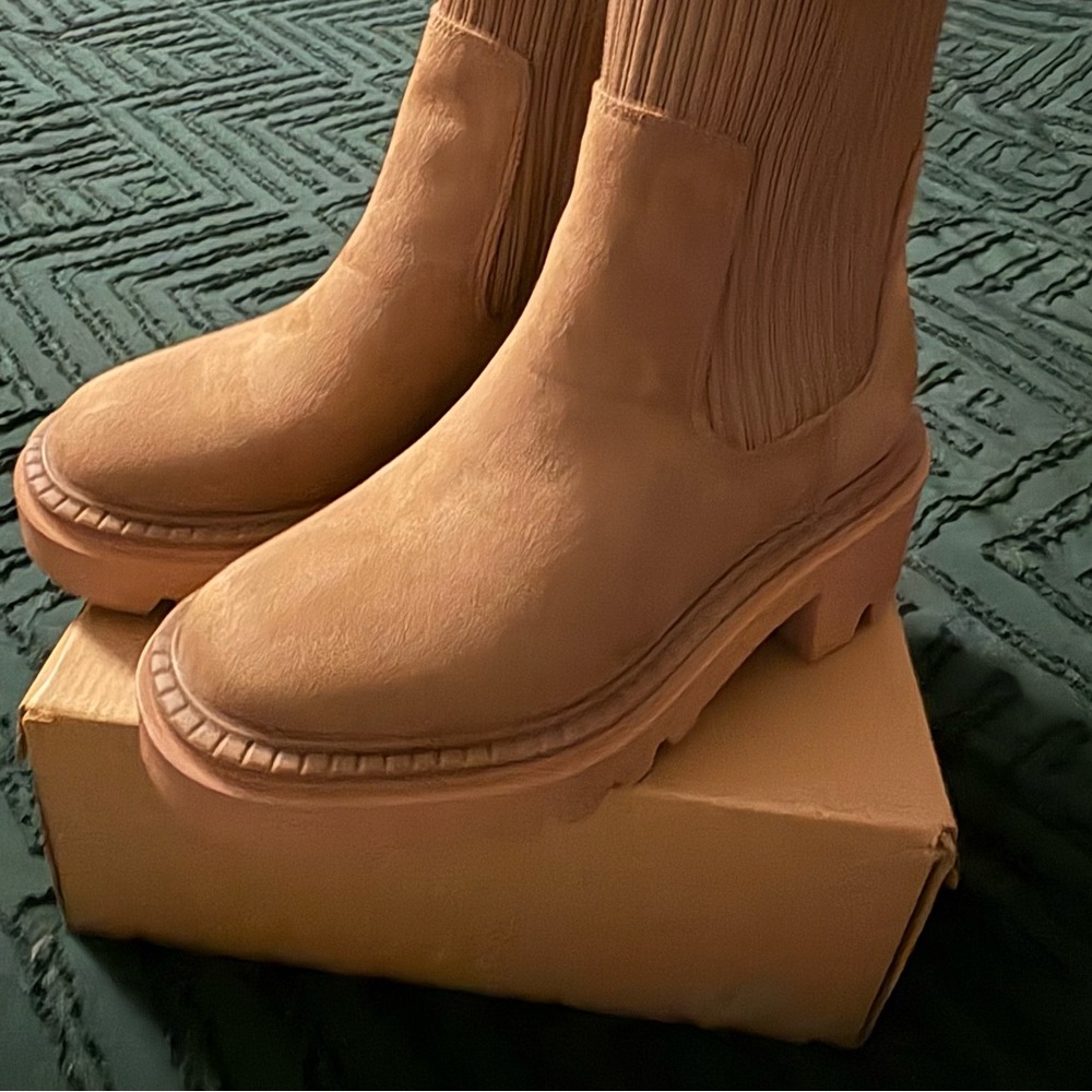 Target Women's Tan Ankle Booties